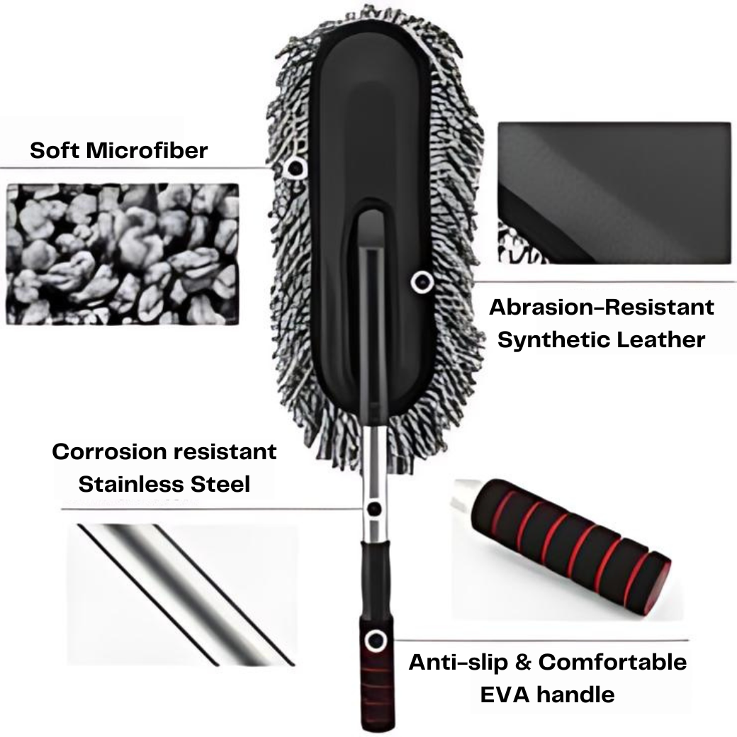 DustMaster Microfiber Car Duster