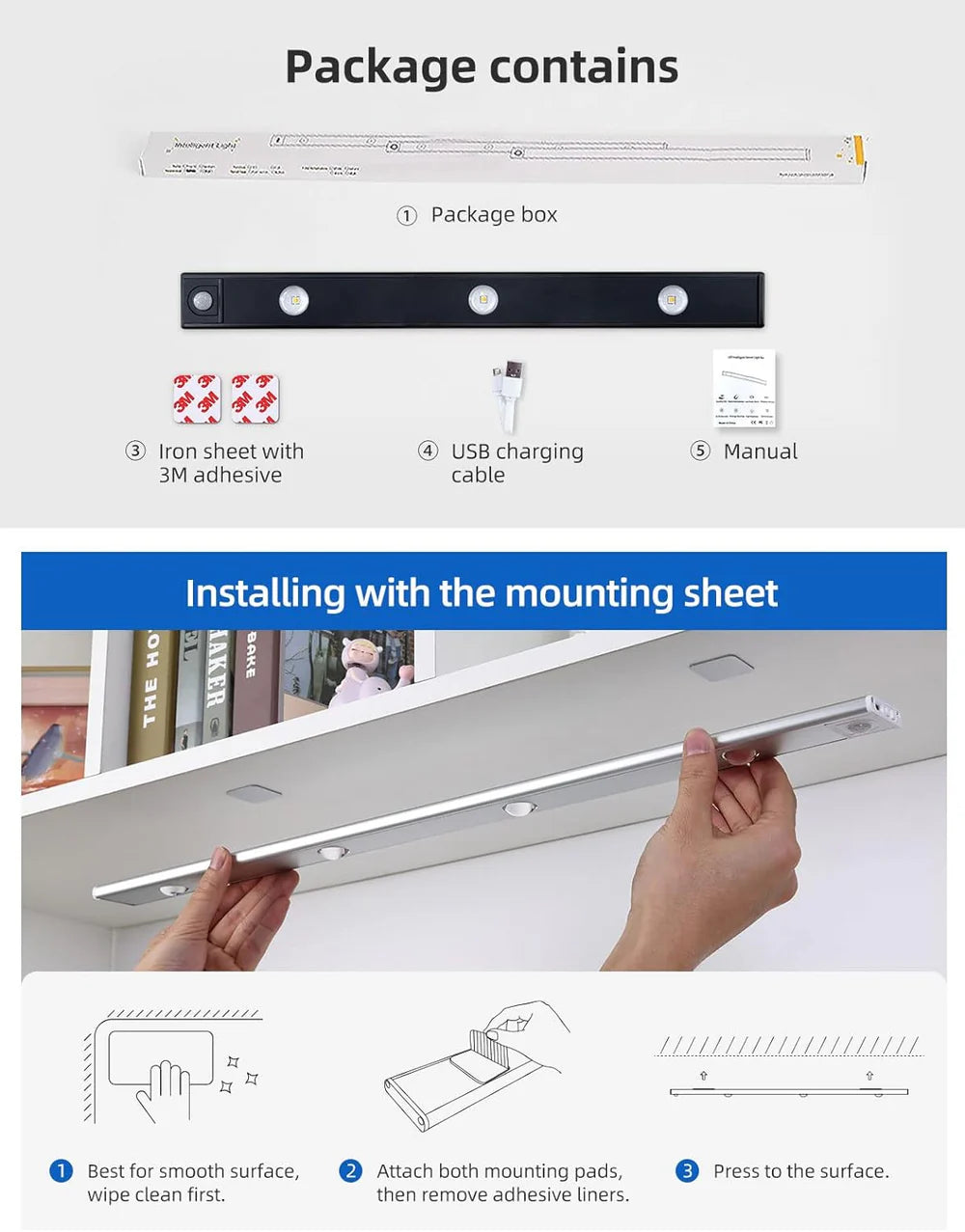 SmartGlow - Motion Sensor Cabinet Light