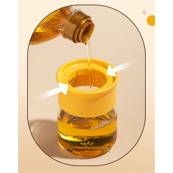 Silicone Brush Oil Bottle Set - Premium Quality