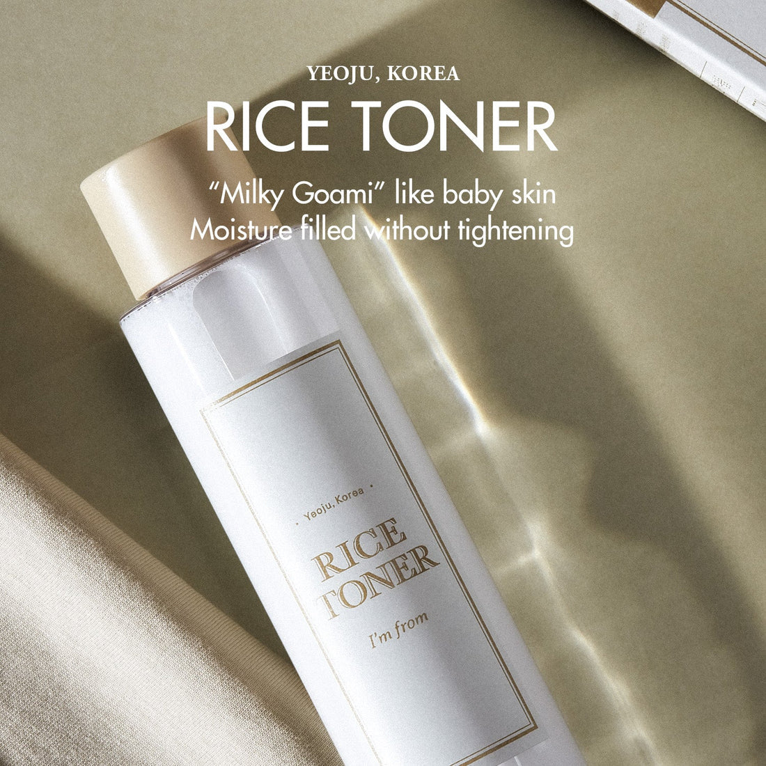 'I'm from' Korean Rice Toner for Glowing Skin