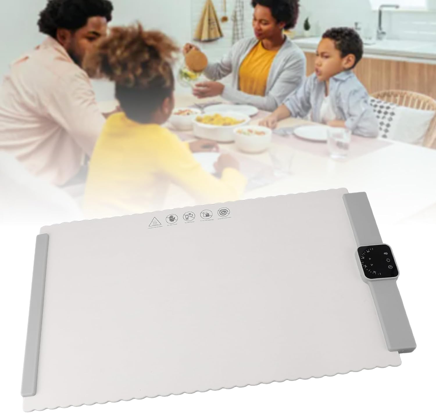 Portable Food Warming Mat, Electric Warming Tray